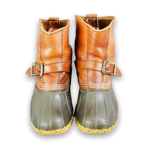 Vintage LL Bean Maine Pull On Hunting Duck Boots Size 6 - Picture 5 of 9